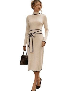 759:  IN THE BEGINNING NEW DRESS BEIGE (H8)